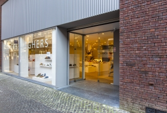 nieuwbouwproject & winkelinrichting Seghers Schoenen - Oostende